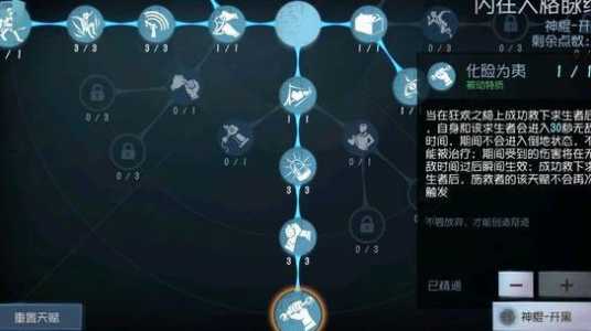 《第五人格》小丑最新天赋加点图2021