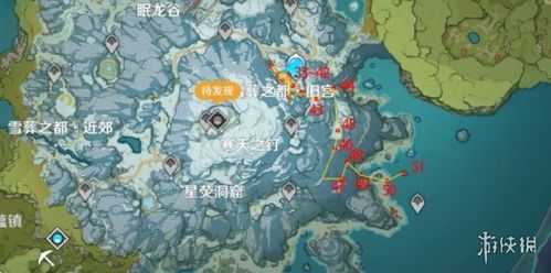 原神龙脊雪山华丽宝箱位置汇总雪山宝箱收集攻略