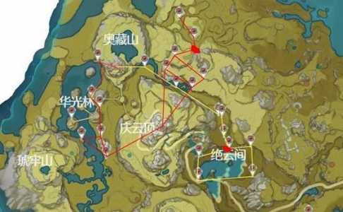 《原神》绝云椒椒采集路线一览