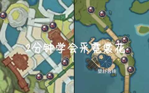 原神霓裳花采集路线