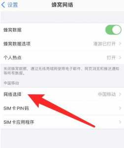 iPhone手机如何手动检查运营商设置更新