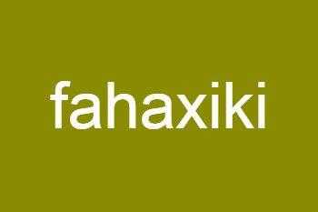 fahaxiki是什么意思?