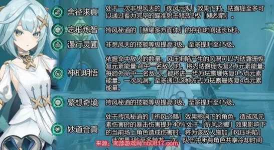 《原神》珐露珊属性介绍