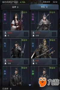 《三国群英传:霸王之业》武将系统介绍